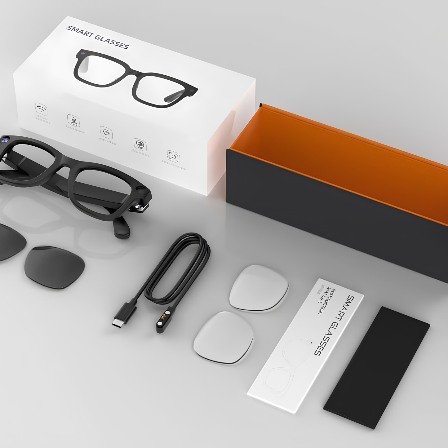 Lunettes Reevr intelligentes avec caméra AI
