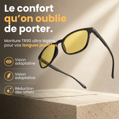 REEVR  — Lunettes photochromiques de conduite jour & nuit