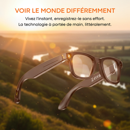 Lunettes Reevr intelligentes avec caméra AI