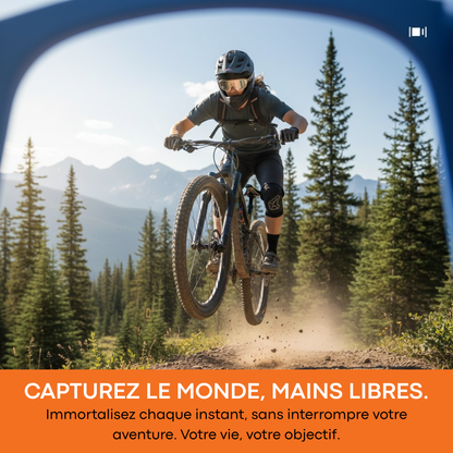 Lunettes Reevr intelligentes avec caméra AI